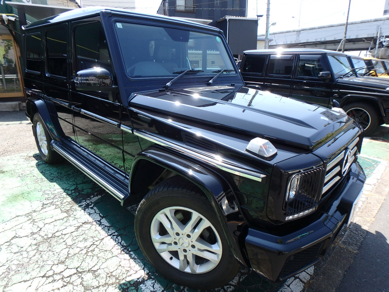 メルセデスベンツ Gクラス G350d　ラグジュアリーPKG　ディーラー車  オブシディアンブラック
