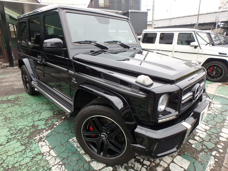 AMG Gクラス G63designoエクスクルーシブPKG　ディーラー車 オブシディアンブラック