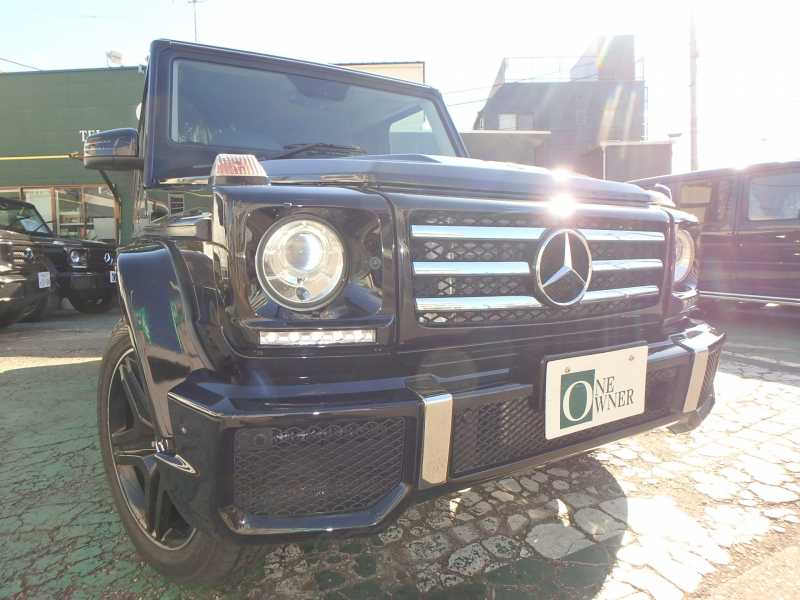 メルセデスベンツ Gクラス G350BlueTEC　ラグジュアリーPKG G63仕様　オブシディアンブラック