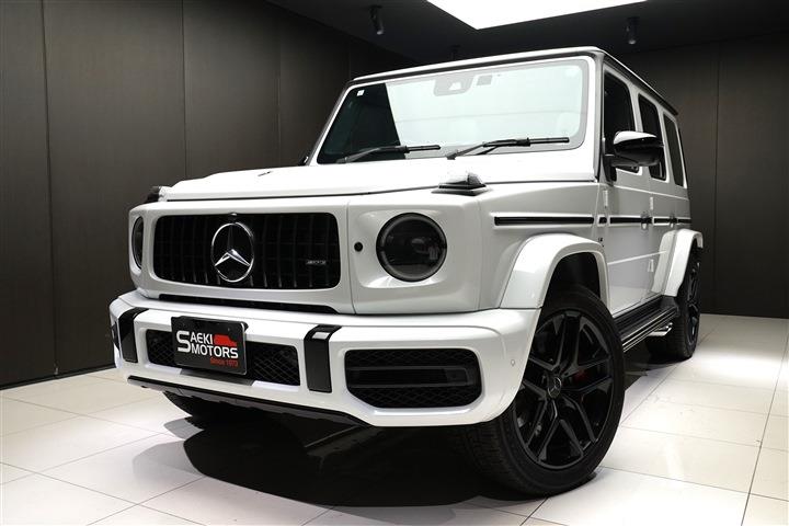 AMG Gクラス 2023年モデル　G63　マヌファクトゥーアP　ナイトPKG　内装　白　21インチブラックAW　RHD