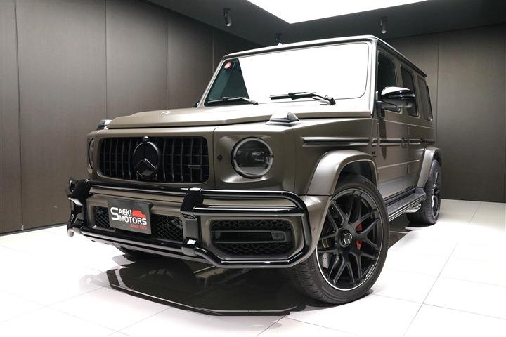 AMG Gクラス 2020年モデル　G63　マヌファクトゥーアED　バンパーガード　22インチAW　LHD