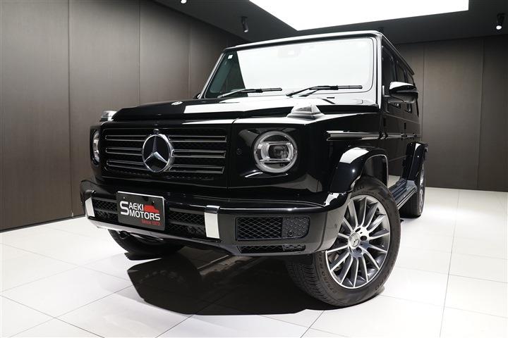 メルセデスベンツ Gクラス 2019年ﾓﾃﾞﾙ G350d AMGﾗｲﾝ ﾗｸﾞｼﾞｭｱﾘｰPKG ｱﾀﾞﾌﾟﾃｨﾌﾞﾀﾞﾝﾋﾟﾝｸﾞｼｽﾃﾑ RHD