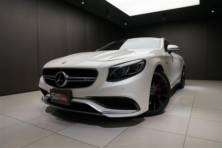 AMG Sクラス 2015年ﾓﾃﾞﾙ AMG S63 4MATIC ｸｰﾍﾟ LHD ﾀﾞｲﾔﾓﾝﾄﾞﾎﾜｲﾄ