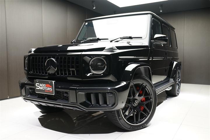 AMG Gクラス 2024年ﾓﾃﾞﾙ G63 Launch Editiuon RHD 22ｲﾝﾁAW ｵﾌﾞｼﾃﾞｨｱﾝﾌﾞﾗｯｸ.