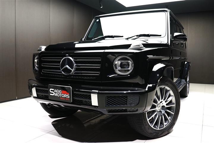 メルセデスベンツ Gクラス 2022年ﾓﾃﾞﾙ G350d RHD AMGﾗｲﾝ ﾗｸﾞｼﾞｭｱﾘｰP ｱﾀﾞﾌﾟﾃｨﾌﾞD 20ｲﾝﾁAW  ｵﾌﾞｼﾃﾞｨｱﾝﾌﾞﾗｯｸ
