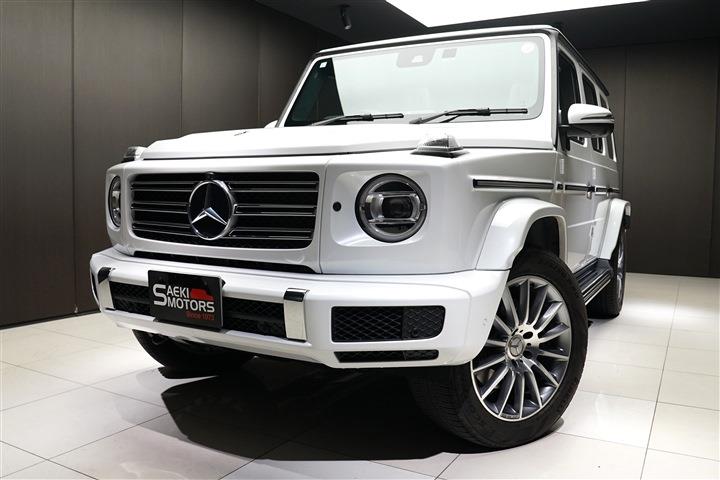 メルセデスベンツ Gクラス 2023年モデル G400d RHD AMGライン マヌファクトゥーアP 20インチAW オパリスホワイト