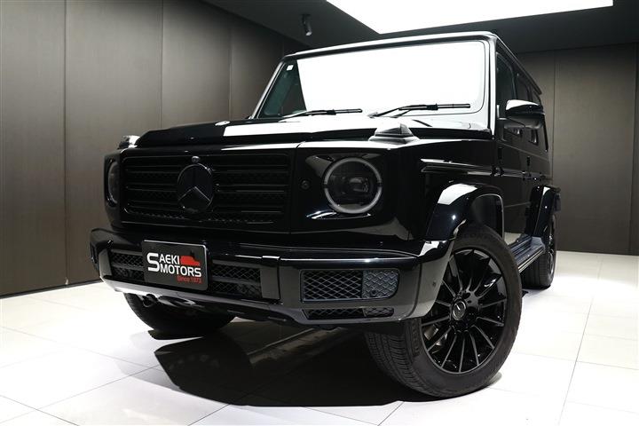 メルセデスベンツ Gクラス 2021年モデル G400d manufaktur Edition RHD  20インチAW オブシディアンブラック