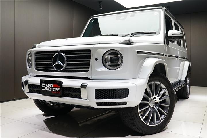 メルセデスベンツ Gクラス 2022年モデル G400d RHD AMG 20インチAW オパリスホワイト