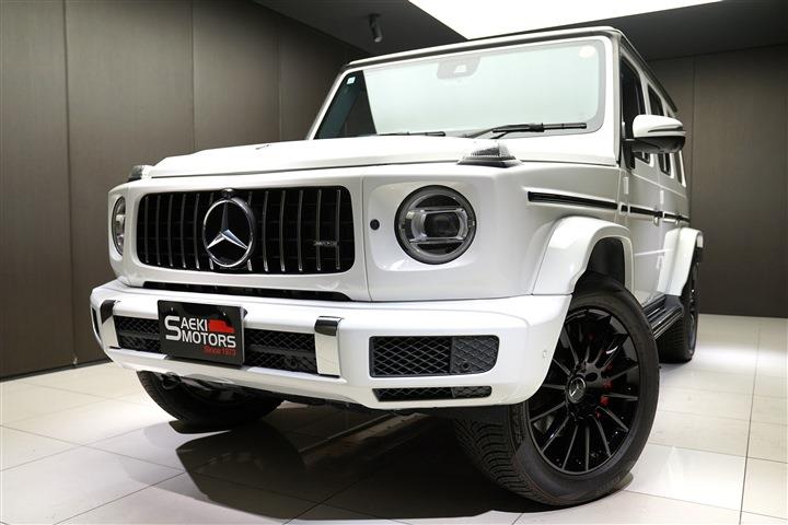 メルセデスベンツ Gクラス 2019年モデル G350d RHD AMGライン ラグジュアリーP アダプティブD 20インチAW ポーラーホワイト