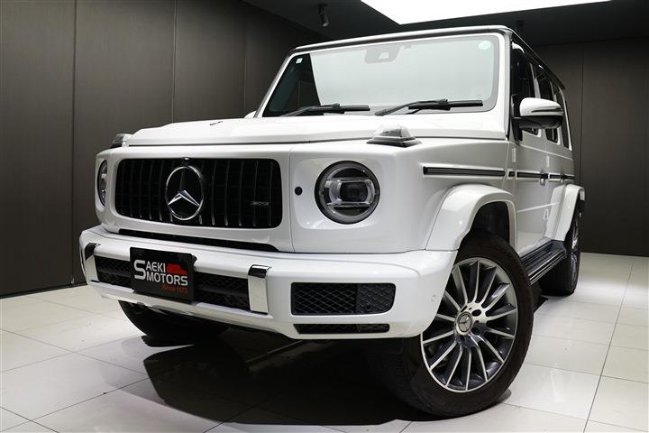 メルセデスベンツ Gクラス 2019年モデル G350d RHD AMGライン ラグジュアリーP アダプティブD 20インチAW ポーラーホワイト