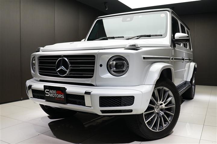 メルセデスベンツ Gクラス 2022年モデル G400d RHD AMGライン マヌファクトゥーアP 20インチAW オパリスホワイト