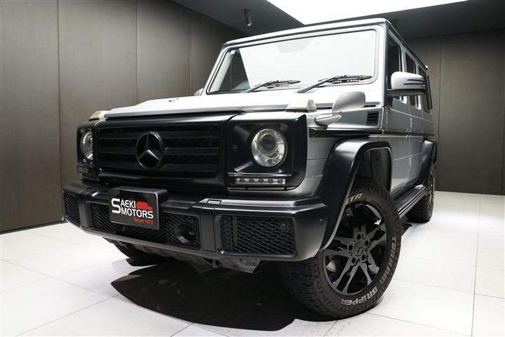 メルセデスベンツ Gクラス 2017年モデル G350d RHD ラグジュアリーP 18インチAW イリジュウムシルバー