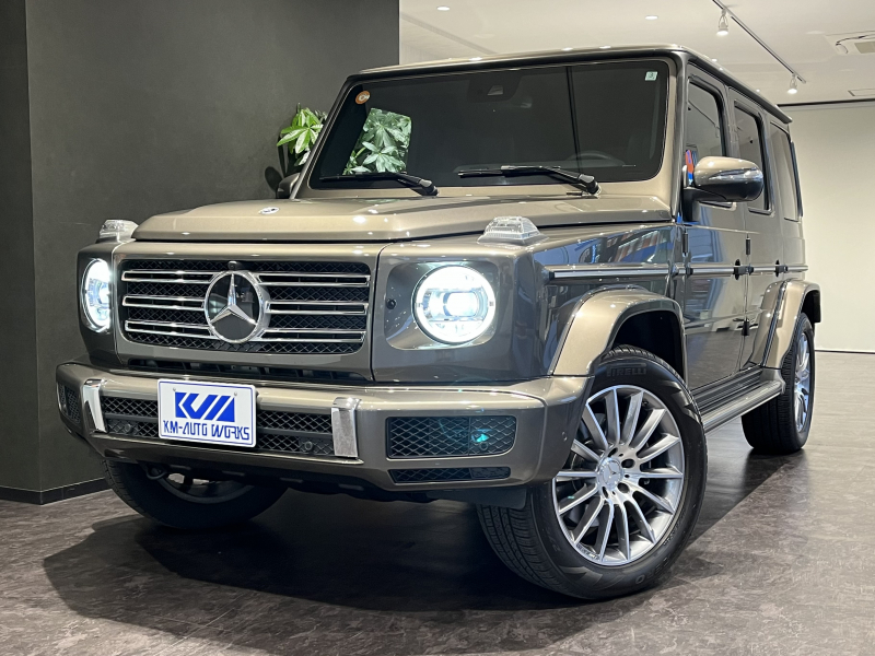 メルセデスベンツ Gクラス G400d AMGライン Gマヌファクトゥーアプログラム ブラウンナッパレザー