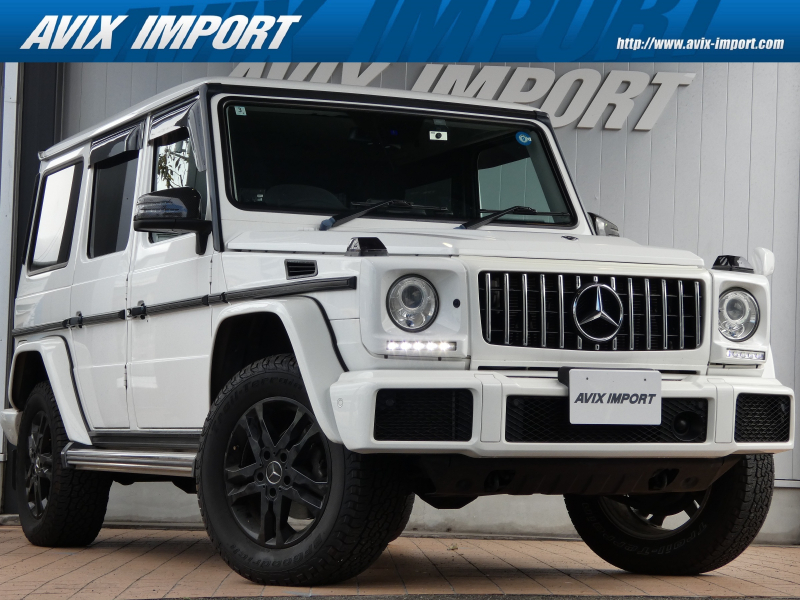 メルセデスベンツ Gクラス G350d 後期最終型 LUX-PKG SR 黒革 ﾃﾞｨｽﾄﾛﾆｯｸﾌﾟﾗｽ 後期HDDﾅﾋﾞ 地ﾃﾞｼﾞ Bｶﾒﾗ AppleCarPlay ﾊｰﾏﾝｶｰﾄﾞﾝ 純正18AW(ﾌﾞﾗｯｸ)  ﾊﾟﾅﾒﾘｶｰﾅｸﾞﾘﾙ 禁煙 正規D車