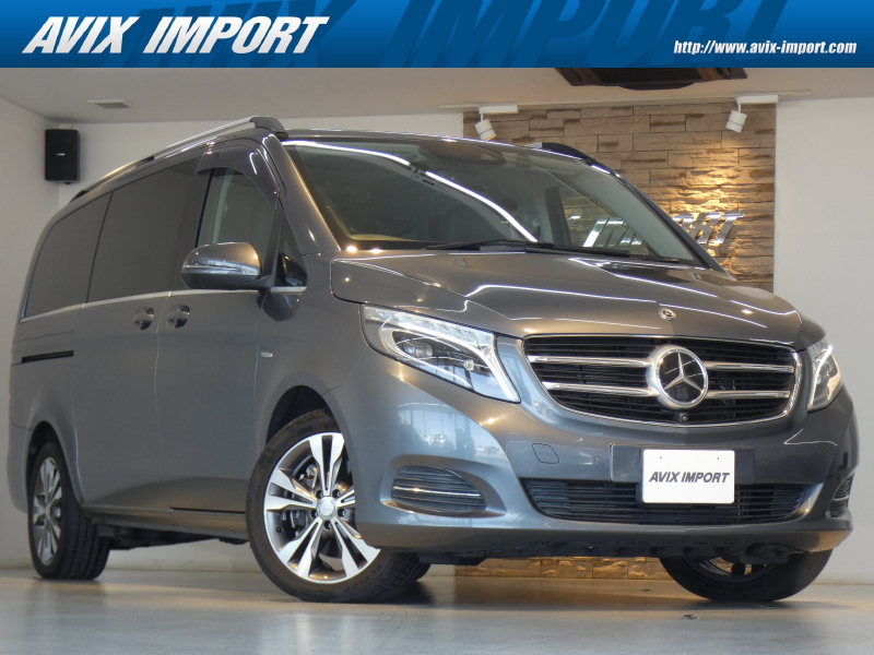 メルセデスベンツ Vクラス V220d AVG ﾛﾝｸﾞ ﾚｰﾀﾞｰｾｰﾌﾃｨPKG 黒革 LEDﾍｯﾄﾞﾗｲﾄ 後席ﾌﾘｯﾌﾟﾀﾞｳﾝﾓﾆﾀｰ 純正HDDﾅﾋﾞ地ﾃﾞｼﾞ360°ｶﾒﾗ ﾘｱｴｱｺﾝ Burmesterｻｳﾝﾄﾞ 純正18AW 禁煙 正規D車