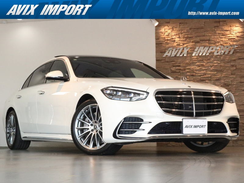 メルセデスベンツ Sクラス S500 4MATIC ﾛﾝｸﾞ(ISG搭載ﾓﾃﾞﾙ) AMGﾗｲﾝ 右H正規D車 ﾊﾟﾉﾗﾐｯｸR 黒革 ｼｰﾄﾋｰﾀｰ＆ﾍﾞﾝﾁﾚｰﾀｰ MBUX搭載ARﾅﾋﾞ(12.8ｲﾝﾁ有機EL) Burmester3Dｻｳﾝﾄﾞ 全周ｶﾒﾗ＆PTS HUD＆ﾚｰﾀﾞｰｾｰﾌﾃｨPKG 純正20AW 禁煙車