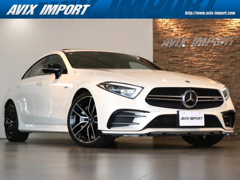 AMG CLSクラス CLS53 4MATIC+(ISG搭載ﾓﾃﾞﾙ) 右H正規D車 ｶﾞﾗｽSR 黒革(赤ｽﾃｯﾁ入) ｼｰﾄﾋｰﾀｰ＆ﾍﾞﾝﾁﾚｰﾀｰ 純正ﾅﾋﾞ 地ﾃﾞｼﾞ＆CarPlay Burmesterｻｳﾝﾄﾞ 全周ｶﾒﾗ＆PTS HUD＆ﾚｰﾀﾞｰｾｰﾌﾃｨPKG 社外Fﾘｯﾌﾟｽﾎﾟｲﾗｰ 純正20ｲﾝﾁAW 禁煙車