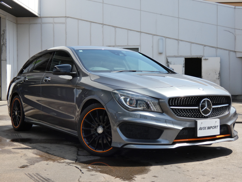 メルセデスベンツ CLAクラス CLA250 ｵﾚﾝｼﾞｱｰﾄｴﾃﾞｨｼｮﾝ 限定車(120台/ﾏｳﾝﾃﾝｸﾞﾚｰ) 専用ｴｸｽﾃﾘｱ＆ｲﾝﾃﾘｱ 純正HDDﾅﾋﾞ地ﾃﾞｼﾞ Bｶﾒﾗ＆PTS ﾊﾞｲｷｾﾉﾝHL ﾚｰﾀﾞｰｾｰﾌﾃｨPKG ｷｰﾚｽｺﾞｰ 専用18ｲﾝﾁAW 禁煙車