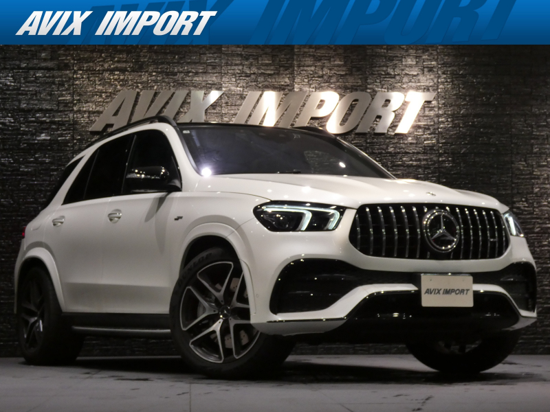 AMG GLE GLE53 4MATIC+ ｲﾝﾃﾘｱｶｰﾎﾞﾝPKG ﾚｰﾀﾞｰｾｰﾌﾃｨPKG ﾊﾟﾉﾗﾏSR Burmesterｻｳﾝﾄﾞ ﾌﾞﾗｯｸ革 HUD 純正HDDﾅﾋﾞ 地ﾃﾞｼﾞ 360°ｶﾒﾗ 純正21AW 禁煙 正規ﾃﾞｨｰﾗｰ車
