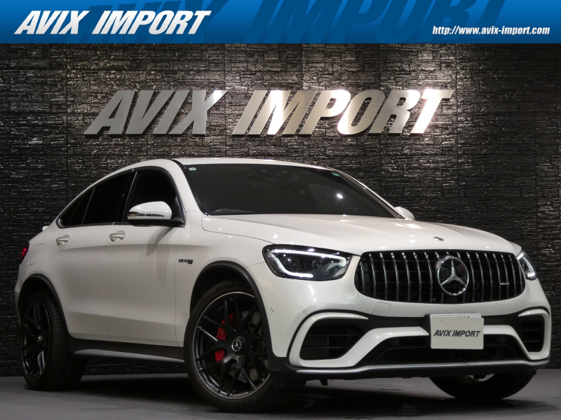 AMG GLC GLC63S  4MATIC+ｸｰﾍﾟ 後期型 ｺﾝﾌｫｰﾄPKG ﾊﾟﾉﾗﾏSR 黒革 Burmestar HUD LEDﾗｲﾄ 純正ﾅﾋﾞ 地ﾃﾞｼﾞ 360°ｶﾒﾗ MBUX 純正21AW 禁煙 正規ﾃﾞｨｰﾗｰ車