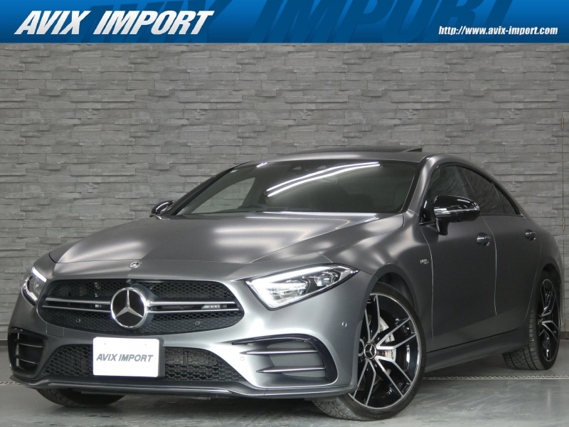 AMG CLSクラス CLS53 4MATIC+(ISG搭載ﾓﾃﾞﾙ) 右H正規D車 希少色 ｶﾞﾗｽSR 黒革 ｼｰﾄﾋｰﾀｰ＆ﾍﾞﾝﾁﾚｰﾀｰ 純正ﾅﾋﾞ 地ﾃﾞｼﾞ＆CarPlay Burmesterｻｳﾝﾄﾞ 全周ｶﾒﾗ＆PTS HUD＆ﾚｰﾀﾞｰｾｰﾌﾃｨPKG 純正20ｲﾝﾁAW
