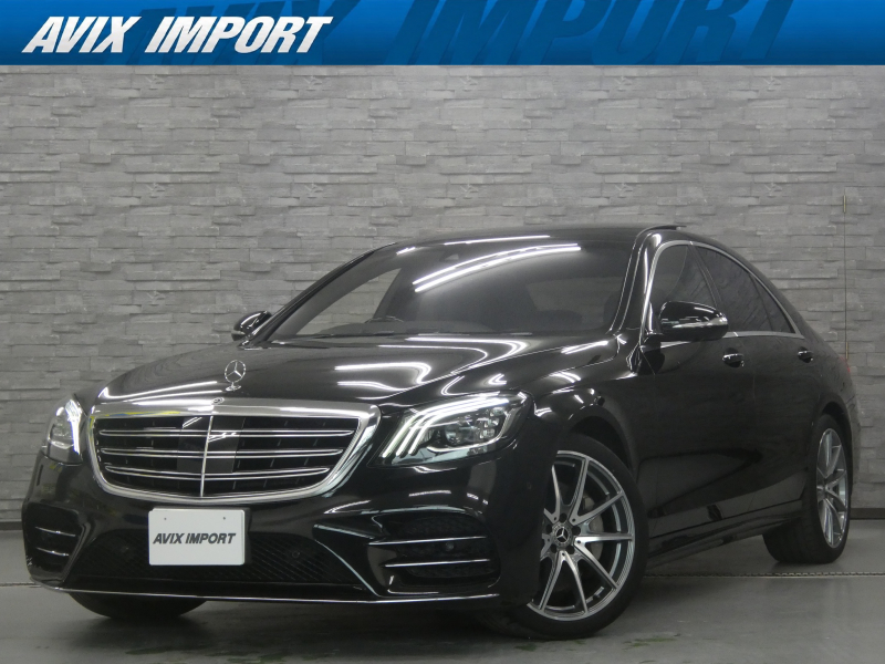 メルセデスベンツ Sクラス S400d AMGﾗｲﾝ+ ﾚｻﾞｰEXC-PKG 後期型 禁煙車 右H正規D車 ﾊﾟﾉﾗﾐｯｸSR 黒革 ｼｰﾄﾋｰﾀｰ＆ﾍﾞﾝﾁﾚｰﾀｰ 純正ﾅﾋﾞ 地ﾃﾞｼﾞ＆CarPlay Burmester 全周ｶﾒﾗ＆PTS HUD＆ﾚｰﾀﾞｰｾｰﾌﾃｨPKG 純正20AW