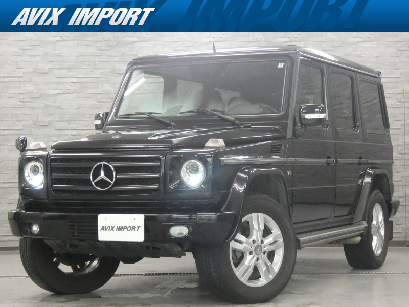 メルセデスベンツ Gクラス G550 ﾛﾝｸﾞ 左H SR 黒革 ｼｰﾄﾋｰﾀｰ ﾘｱﾓﾆﾀｰ 社外ﾓﾆﾀｰ Bｶﾒﾗ ｸﾙｰｽﾞｺﾝﾄﾛｰﾙ ｷｰﾚｽ ｷｾﾉﾝﾍｯﾄﾞﾗｲﾄ 純正18ｲﾝﾁAW 弊社買取直販!!
