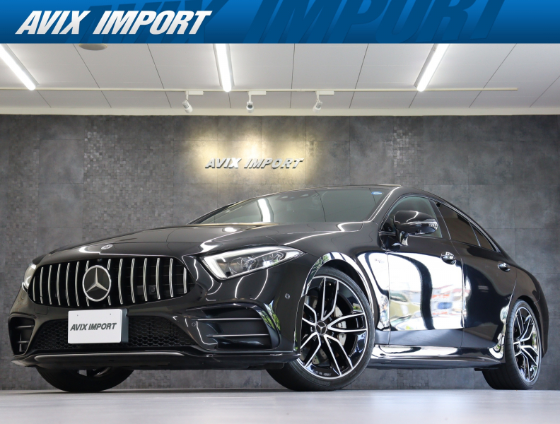 AMG CLSクラス CLS53 4MATIC+(ISG搭載ﾓﾃﾞﾙ)  右H 黒革 ﾚｰﾀﾞｾｰﾌﾃｨPKG ｻﾝﾙｰﾌ 純正HDDﾅﾋﾞ TV 全周ｶﾒﾗ PTS HUD Burmester ﾊﾟﾜｰｼｰﾄ ｼｰﾄﾋｰﾀｰ ﾍﾞﾝﾁﾚｰｼｮﾝ ﾊﾟﾜｰﾄﾗﾝｸ LEDﾍｯﾄﾞﾗｲﾄ 社外ｸﾞﾘﾙ 20ｲﾝﾁAW