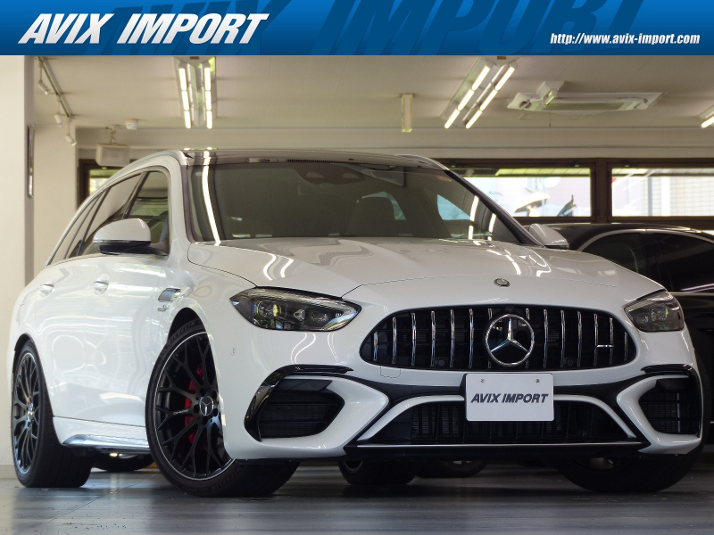 AMG Cクラス C63S Eﾊﾟﾌｫｰﾏﾝｽ ｽﾃｰｼｮﾝﾜｺﾞﾝ 現行型 AMGﾊﾟﾌｫｰﾏﾝｽP BSG搭載ﾓﾃﾞﾙ 黒ﾅｯﾊﾟ革 ﾊﾟﾉﾗﾏSR MBUX ARﾅﾋﾞ360度ｶﾒﾗ Rｱｸｽﾙ Meｺﾈｸﾄ HUD Burmester 前席Sﾋｰﾀｰ&ﾍﾞﾝﾁﾚｰﾀｰ ﾃﾞｼﾞﾀﾙﾗｲﾄ 自動ﾃｰﾙｹﾞｰﾄ AMGｴｱﾛ&鍛造20AW 禁煙 新車保証継承可