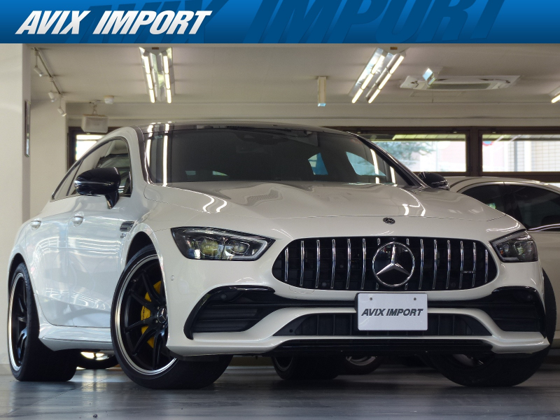 AMG GT 4ドアクーペ GT53 4ﾏﾁｯｸ+ ISG搭載ﾓﾃﾞﾙ AMGﾀﾞｲﾅﾐｯｸﾌﾟﾗｽP ﾌﾙﾚｻﾞｰ仕様 黒ﾅｯﾊﾟ革 ﾊﾟﾉﾗﾏR MBUXﾅﾋﾞ地ﾃﾞｼﾞ360度ｶﾒﾗ Meｺﾈｸﾄ HUD Burmester ｴｱﾊﾞﾗﾝｽP 前後席Sﾋｰﾀｰ 前席ﾍﾞﾝﾁﾚｰﾀｰ ﾏﾙﾁﾋﾞｰﾑLED 自動ﾄﾗﾝｸ GT53専用AMGｴｱﾛ&OP21AW 禁煙