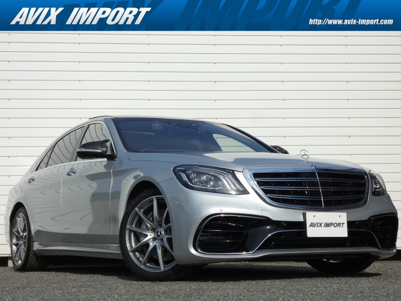 メルセデスベンツ Sクラス S450 ﾛﾝｸﾞ(ISG搭載ﾓﾃﾞﾙ) AMGﾗｲﾝ+ ｼｮｰﾌｧｰPKG 後期 S63仕様 9速AT 右H ﾊﾟﾉﾗﾏSR 黒革 ｼｰﾄﾋｰﾀｰ･ﾍﾞﾝﾁﾚｰﾀｰ ﾀﾞｲﾅﾐｯｸｼｰﾄ ﾅﾋﾞ TV 360°ｶﾒﾗ Burmester CarPlay対応 HUD LEDﾗｲﾄ ｵｰﾄﾄﾗﾝｸ ｴｱﾊﾞﾗﾝｽPKG 専用AMG20ｲﾝﾁAW 禁煙