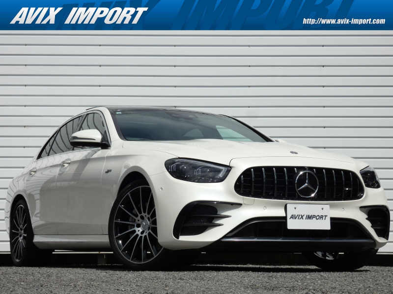 AMG Eクラス E53 4MATIC+ (ISG搭載ﾓﾃﾞﾙ) 右H 後期 1ｵﾅ ｴｸｽｸﾙｰｼﾌﾞPKG ﾊﾟﾉﾗﾐｯｸSR 黒革 ﾚｰﾀﾞｰｾｰﾌ ﾃﾞｨｽﾄﾛ MBUX ARﾅﾋﾞTV  360°ｶﾒﾗ Burmester  ｼｰﾄﾋｰﾀｰ&ﾍﾞﾝﾁﾚｰｼｮﾝ ﾏﾙﾁｺﾝﾄﾛｰﾙｼｰﾄ ﾏｯｻｰｼﾞ HUD ﾏﾙﾁﾋﾞｰﾑLEDﾗｲﾄ ｴｱｻｽ 20AW 禁煙 1年保証