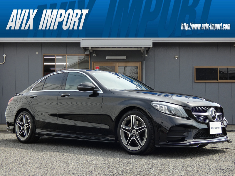メルセデスベンツ Cクラス C200 AVG AMGﾗｲﾝ  後期 MsSpeedｴｱﾛ ﾚｰﾀﾞｰｾｰﾌ ｱｸﾃｨﾌﾞﾚｰﾝﾁｪﾝｼﾞ ACC BSM 黒革 CarPlay対応 10.25ｲﾝﾁﾅﾋﾞTV  ﾊﾞｯｸｶﾒﾗ PTS ｼｰﾄﾋｰﾀｰ ｷｰﾚｽｺﾞｰ ｴｱｻｽ ﾏﾙﾁﾋﾞｰﾑLEDﾗｲﾄ AMG18AW 禁煙 弊社買取車両