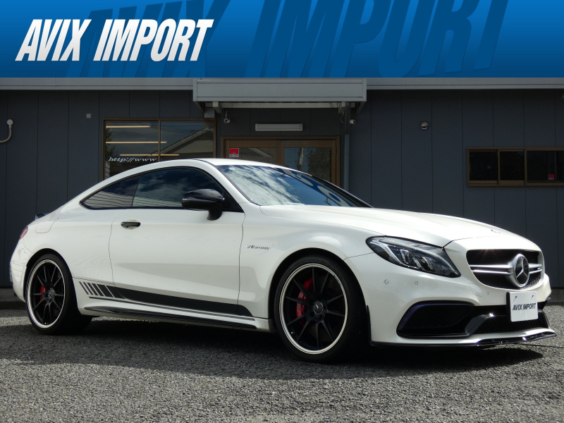 AMG Cクラス C63 S ｸｰﾍﾟ ｴﾃﾞｨｼｮﾝ1 特別仕様車 専用AMGﾊﾟﾌｫｰﾏﾝｽｼｰﾄ(ｽﾃｯﾁ入) RSP ACC ﾅﾋﾞ TV Bｶﾒﾗ ｷｰﾚｽｺﾞｰ ｼｰﾄﾋｰﾀｰ Burmester HUD ｶｰﾎﾞﾝｲﾝﾃﾘｱ ﾊﾟﾌｫｰﾏﾝｽｽﾃｱﾘﾝｸﾞ 専用ｴｸｽﾃﾘｱ AMGﾊﾟﾌｫｰﾏﾝｽｴｸﾞｿﾞｰｽﾄ ﾚｯﾄﾞｷｬﾘﾊﾟｰ AMG19/20AW 禁煙
