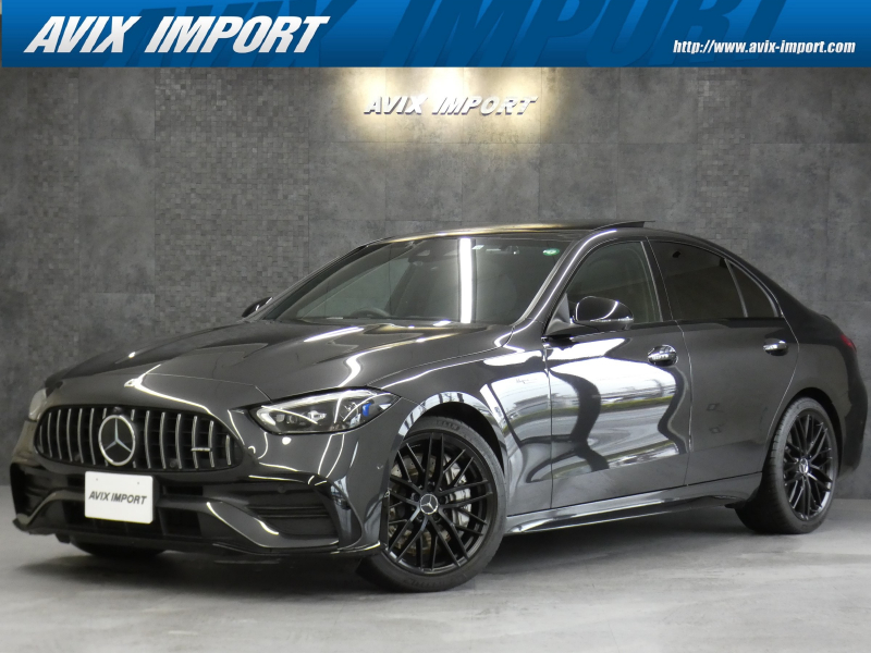 AMG Cクラス C43 4MATIC BSG搭載ﾓﾃﾞﾙ 新車保証 現行型 禁煙 ﾊﾟﾉﾗﾏSR 黒革 HUD RSP ﾃﾞｨｽﾄﾛ 全周C MBUX AppleCarPlay ﾃﾞｼﾞﾀﾙｺｯｸﾋﾟｯﾄD ARﾅﾋﾞTV Burmester3D AMGﾊﾟﾌｫｰﾏﾝｽｽﾃｱﾘﾝｸﾞ 前席M付Pｼｰﾄ&ｼｰﾄﾋｰﾀｰ&ﾍﾞﾝﾁﾚｰﾀｰ DIGITALﾗｲﾄ Pﾄﾗﾝｸ ﾏｯﾄﾌﾞﾗｯｸAMG19AW
