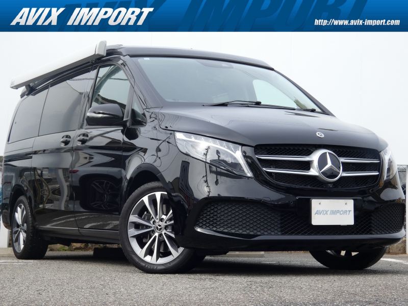 メルセデスベンツ Vクラス V220d  ﾏﾙｺﾎﾟｰﾛﾎﾗｲｿﾞﾝ 後期型 RSP ﾎﾟｯﾌﾟｱｯﾌﾟﾙｰﾌ 回転式ｼｰﾄ 収納式ｾﾝﾀｰﾃｰﾌﾞﾙ 黒革 LED MBUXﾅﾋﾞ 地ﾃﾞｼﾞ ｼｰﾄﾋｰﾀｰ ﾍﾞﾝﾁﾚｰｼｮﾝ Dｲﾝﾅｰﾐﾗｰ Rｴｱｺﾝ 360°ｶﾒﾗ 純正18AW 7人乗 ﾌﾙﾌﾗｯﾄｼｰﾄ 禁煙 1ｵﾅ 正規D車