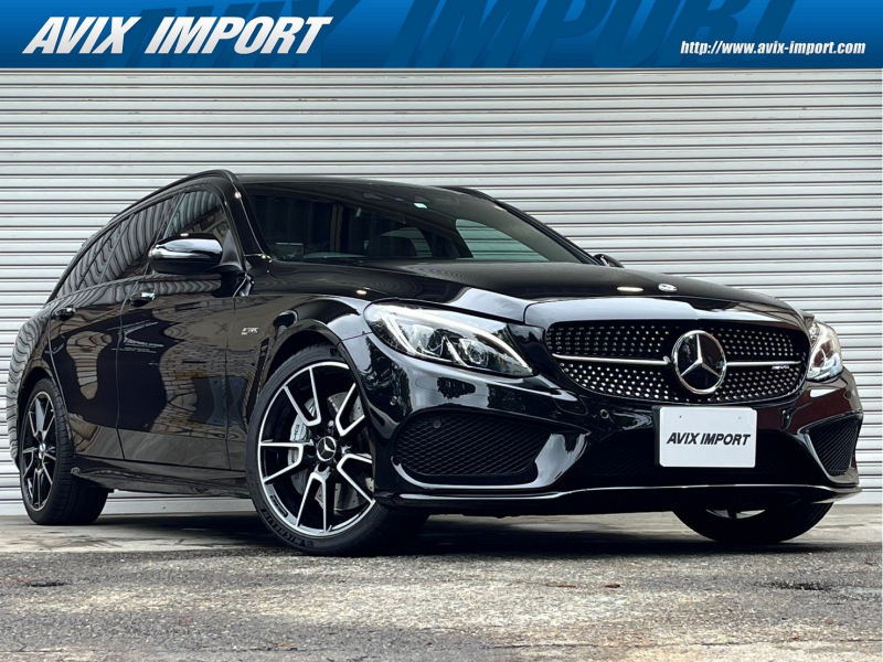 AMG Cクラス C43 4MATICｽﾃｰｼｮﾝﾜｺﾞﾝ V6ﾂｲﾝﾀｰﾎﾞ 右H正規D車 ﾊﾟﾉﾗﾐｯｸR 黒革 ｼｰﾄﾋｰﾀｰ 純正HDDﾅﾋﾞ地ﾃﾞｼﾞ Burmesterｻｳﾝﾄﾞ Bｶﾒﾗ＆PTS HUD ﾚｰﾀﾞｰｾｰﾌﾃｨPKG 純正19ｲﾝﾁAW