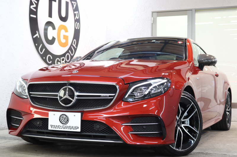 AMG Eクラス E53 4MATIC+ ｸｰﾍﾟ ｴｸｽｸﾙｰｼﾌﾞ&ﾚｰﾀﾞｰｾｰﾌﾃｨPKG　ISG搭載 中期 NEWｽﾃｱﾘﾝｸﾞｷｰﾚｽｺﾞｰ 黒本革 ﾍﾞﾝﾁﾚｰﾀｰ ﾊﾟﾉﾗﾏSR HUD HDDﾅﾋﾞTV ｽﾏﾎ連携 ﾌﾞﾙﾒｽﾀｰ 360ｶﾒﾗ PTS LEDﾗｲﾄ ﾌｯﾄﾄﾗﾝｸOP AMG専用装備&ﾁｭｰﾆﾝｸﾞ ﾜｲﾔﾚｽ充電 9AT　2年保証【期間限定在庫】