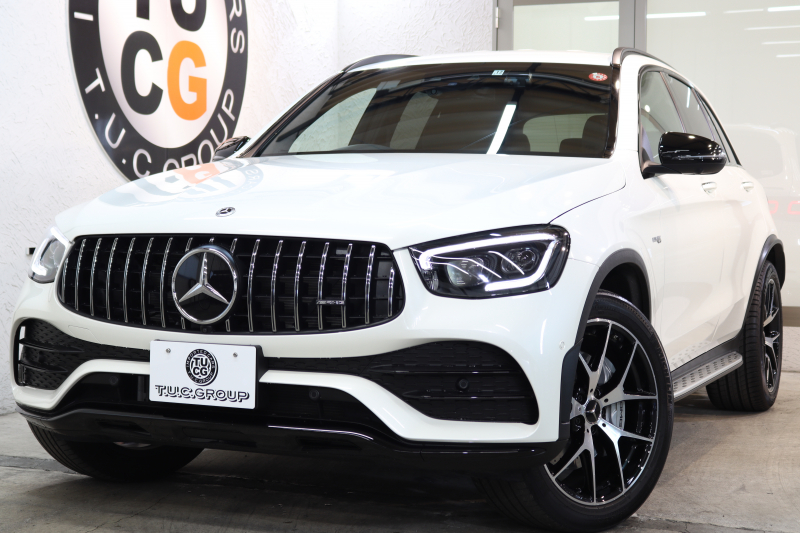 AMG GLC GLC43 4MATIC ﾚｻﾞｰｴｸｽｸﾙｰｼﾌﾞ&ﾚｰﾀﾞｰｾｰﾌﾃｨPKG　後期 MEｺﾈｸﾄ ｷｰﾚｽｺﾞｰ 黒本革 ﾍﾞﾝﾁﾚｰﾀｰ ﾍｯﾄﾞｱｯﾌﾟD MBUXﾅﾋﾞTV BT音楽 360ｶﾒﾗ PTS LEDﾗｲﾄ 自動Rｹﾞｰﾄ AMG専用装備&ﾁｭｰﾆﾝｸﾞﾀﾞｲﾅﾐｯｸｾﾚｸﾄ 9AT　2年保証