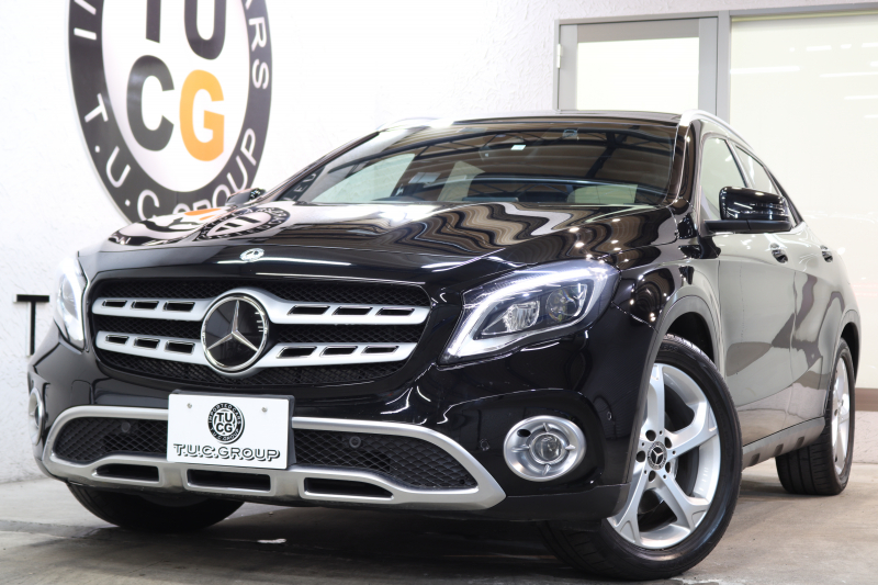 メルセデスベンツ GLA GLA220 4MATIC  AMGﾌﾟﾚﾐｱﾑ&ﾚｰﾀﾞｰｾｰﾌﾃｨPKG　後期 ｷｰﾚｽｺﾞｰ 黒革 ｼｰﾄﾋｰﾀｰ ﾊﾟﾉﾗﾏSR HDDﾅﾋﾞTV&ｷｬﾝｾﾗｰ ｽﾏﾎ連携 harman/kardon ﾊﾞｯｸｶﾒﾗ PTS LEDﾗｲﾄ ｱﾝﾋﾞｴﾝﾄﾗｲﾄ12色 純正18ｲﾝﾁAW ﾊﾝｽﾞﾌﾘｰA 7AT　2年保証