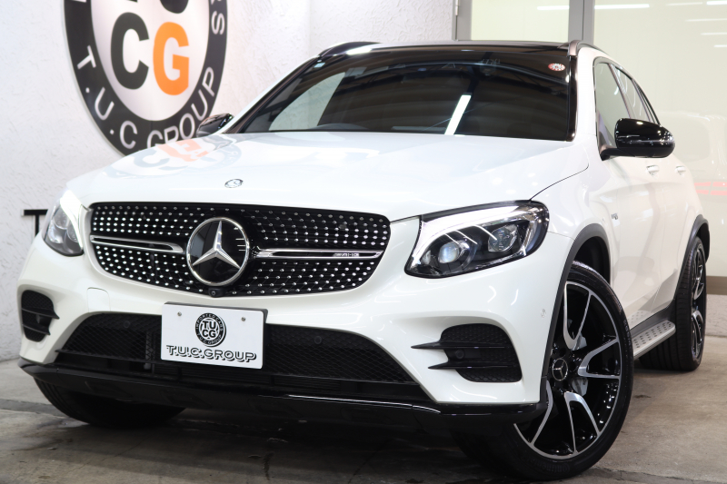 AMG GLC GLC43 4MATIC ﾚｻﾞｰｴｸｽｸﾙｰｼﾌﾞ&ﾚｰﾀﾞｰｾｰﾌﾃｨPKG　ｷｰﾚｽｺﾞｰ 黒本革 ﾊﾟﾉﾗﾏSR HDDﾅﾋﾞTV BT音楽 ﾌﾞﾙﾒｽﾀｰ 360ｶﾒﾗ PTS LEDﾗｲﾄ ﾌｯﾄﾄﾗﾝｸOP AMG専用装備&ﾁｭｰﾆﾝｸﾞAMGﾗｲﾄﾞCｻｽ 9AT　2年保証