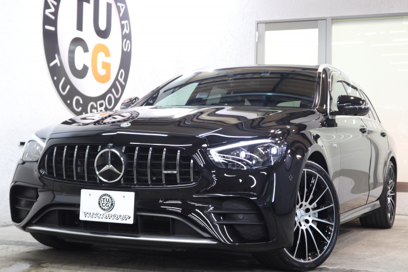 AMG Eクラス E53ｽﾃｰｼｮﾝﾜｺﾞﾝ 4MATIC+ ｴｸｽｸﾙｰｼﾌﾞ&ﾚｰﾀﾞｰｾｰﾌﾃｨPKG　ISG搭載 後期 1ｵｰﾅｰ ｷｰﾚｽｺﾞｰ 黒本革 ﾍﾞﾝﾁﾚｰﾀｰ ﾊﾟﾉﾗﾏSR MBUXﾅﾋﾞTV&ARﾅﾋﾞ ｽﾏﾎ連携 ﾌﾞﾙﾒｽﾀｰ 360ｶﾒﾗ PTS LEDﾗｲﾄ 自動Rｹﾞｰﾄ AMG専用装備&ﾁｭｰﾆﾝｸﾞ ﾜｲﾔﾚｽ充電 9AT　2年保証