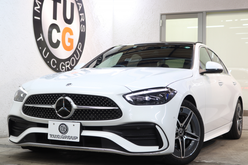 メルセデスベンツ Cクラス C200 AVG AMGﾗｲﾝ ﾚｻﾞｰｴｸｽｸﾙｰｼﾌﾞ&ﾍﾞｰｼｯｸ&ﾚｰﾀﾞｰｾｰﾌﾃｨPKG　ISG搭載 1ｵｰﾅｰ ｷｰﾚｽｺﾞｰ 黒本革 ﾊﾟﾉﾗﾏSR ﾍｯﾄﾞｱｯﾌﾟD MBUXﾅﾋﾞTV&ARﾅﾋﾞ ｽﾏﾎ連携 360ｶﾒﾗ PTS LEDﾗｲﾄ 自動ﾄﾗﾝｸ AMGｴｱﾛ&18AW ﾜｲﾔﾚｽ充電 Rｱｸｽﾙｽﾃｱ 9AT　2年保証