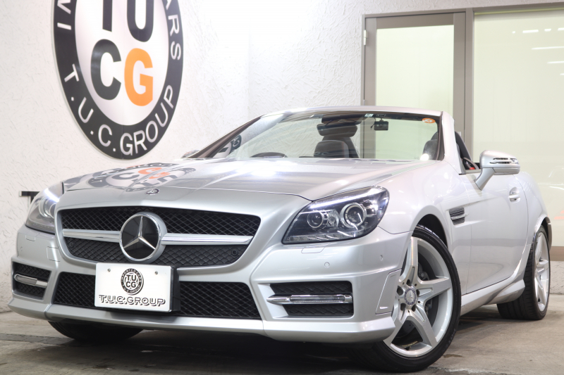 メルセデスベンツ SLKクラス SLK200 ｴｸｽｸﾙｰｼﾌﾞ AMGｽﾎﾟｰﾂ&ﾚｰﾀﾞｰｾｰﾌﾃｨPKG　ｷｰﾚｽｺﾞｰ 黒本革 ﾚｯﾄﾞｶﾗｰｼｰﾄﾍﾞﾙﾄ ｴｱｽｶｰﾌ ﾊﾞﾘｵﾙｰﾌ HDDﾅﾋﾞTV BT音楽 PTS ｷｾﾉﾝﾗｲﾄ AMGｴｱﾛ&18AW ｴｱｶﾞｲﾄﾞ 7AT　2年保証