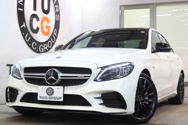 AMG Cクラス C43 4MATIC ﾚｰﾀﾞｰｾｰﾌﾃｨPKG　後期 MEｺﾈｸﾄ ｷｰﾚｽｺﾞｰ 赤本革 ﾊﾟﾉﾗﾏSR ﾍｯﾄﾞｱｯﾌﾟD HDDﾅﾋﾞTV ｽﾏﾎ連携 ﾌﾞﾙﾒｽﾀｰ ﾊﾞｯｸｶﾒﾗ PTS LEDﾗｲﾄ 自動ﾄﾗﾝｸ ﾊﾝｽﾞﾌﾘｰA AMG専用装備&ﾁｭｰﾆﾝｸﾞﾀﾞｲﾅﾐｯｸS 9AT　2年保証