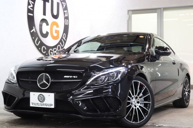 AMG Cクラス C43 4MATIC ｸｰﾍﾟ ﾚｰﾀﾞｰｾｰﾌﾃｨPKG　MEｺﾈｸﾄ ｷｰﾚｽｺﾞｰ 黒本革 ﾊﾟﾉﾗﾏSR ﾍｯﾄﾞｱｯﾌﾟD HDDﾅﾋﾞTV&ｷｬﾝｾﾗｰ BT音楽 ﾌﾞﾙﾒｽﾀｰ ﾊﾞｯｸｶﾒﾗ PTS LEDﾗｲﾄ ﾊﾝｽﾞﾌﾘｰA AMG専用装備&ﾁｭｰﾆﾝｸﾞﾀﾞｲﾅﾐｯｸｾﾚｸﾄ 9AT　2年保証