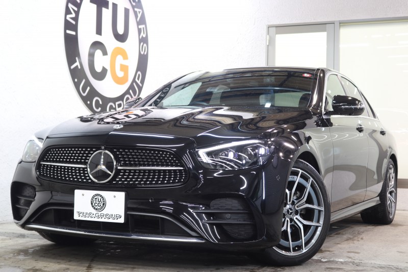 メルセデスベンツ Eクラス E200 ｽﾎﾟｰﾂ AMGﾗｲﾝｲﾝﾃﾘｱ&ｴｸｽｸﾙｰｼﾌﾞ&ﾚｰﾀﾞｰｾｰﾌﾃｨPKG　BSG搭載 後期 ｷｰﾚｽｺﾞｰ 黒本革 ﾍｯﾄﾞｱｯﾌﾟD MBUXﾅﾋﾞTV ｽﾏﾎ連携 ﾌﾞﾙﾒｽﾀｰ 360ｶﾒﾗ PTS LEDﾗｲﾄ 自動ﾄﾗﾝｸ AMGｴｱﾛ&19AW ﾜｲﾔﾚｽ充電 9AT　2年保証