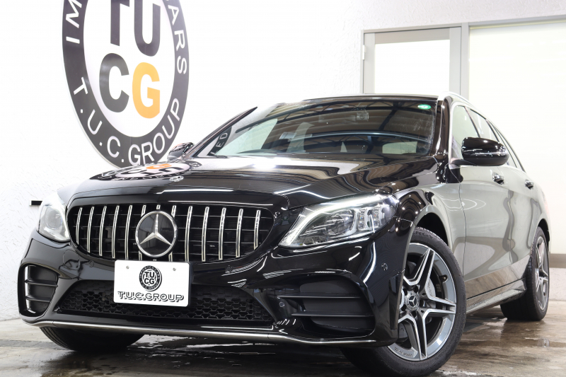 メルセデスベンツ Cクラス C200ｽﾃｰｼｮﾝﾜｺﾞﾝ 4MATIC AVG AMGﾗｲﾝ ﾚｰﾀﾞｰｾｰﾌﾃｨPKG　BSG搭載 後期 ｷｰﾚｽｺﾞｰ 黒革 HDDﾅﾋﾞTV ｽﾏﾎ連携 ﾊﾞｯｸｶﾒﾗ PTS LEDﾗｲﾄ 自動Rｹﾞｰﾄ AMGｴｱﾛ&18AW ﾀﾞｲﾅﾐｯｸS ｴｱｻｽ 9AT　2年保証
