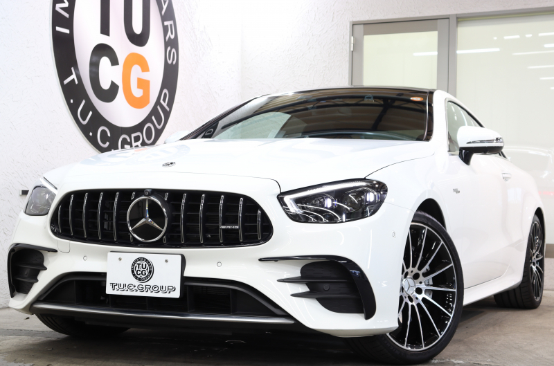 AMG Eクラス E53 4MATIC+ ｸｰﾍﾟ ｴｸｽｸﾙｰｼﾌﾞ&ﾚｰﾀﾞｰｾｰﾌﾃｨPKG　ISG搭載 後期 1ｵｰﾅｰ ｷｰﾚｽｺﾞｰ 黒本革 ﾍﾞﾝﾁﾚｰﾀｰ ﾊﾟﾉﾗﾏSR ﾍｯﾄﾞｱｯﾌﾟD MBUXﾅﾋﾞTV ｽﾏﾎ連携 ﾌﾞﾙﾒｽﾀｰ 360ｶﾒﾗ PTS LEDﾗｲﾄ ﾊﾝｽﾞﾌﾘｰA AMG専用装備&ﾁｭｰﾆﾝｸﾞ ﾜｲﾔﾚｽ充電 9AT　2年保証