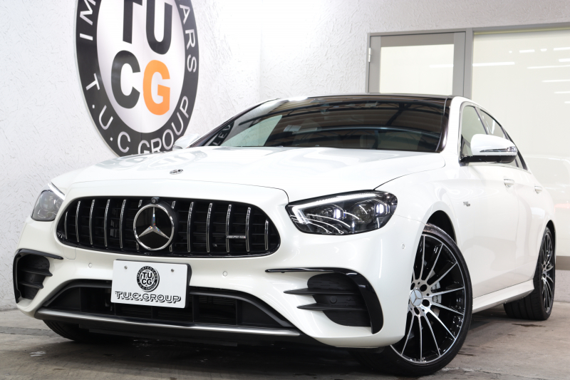 AMG Eクラス E53 4MATIC+ ｴｸｽｸﾙｰｼﾌﾞ&ﾚｰﾀﾞｰｾｰﾌﾃｨPKG　ISG搭載 後期 1ｵｰﾅｰ ｷｰﾚｽｺﾞｰ 黒本革 ﾍﾞﾝﾁﾚｰﾀｰ ﾊﾟﾉﾗﾏSR ﾍｯﾄﾞｱｯﾌﾟD MBUXﾅﾋﾞTV&ARﾅﾋﾞ ｽﾏﾎ連携 ﾌﾞﾙﾒｽﾀｰ 360ｶﾒﾗ PTS LEDﾗｲﾄ 自動ﾄﾗﾝｸ AMG専用装備&ﾁｭｰﾆﾝｸﾞ ﾜｲﾔﾚｽ充電 ｴｱｻｽ 9AT　2年保証